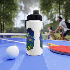 Dragonfly Dreaming Stainless Steel Water Bottle - Sports Lid