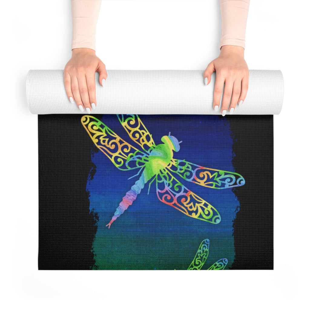 Dragonfly Dreaming Yoga Mat